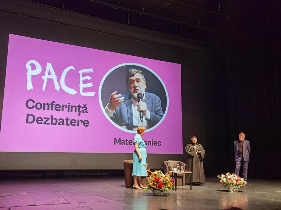 Matei Vișniec și invitații săi, în dialog despre „Pace”, în cadrul Festivalului Internațional Zilele TMMVS