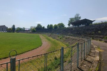Stadionul ”Nada Florilor” din Fălticeni, o ruină