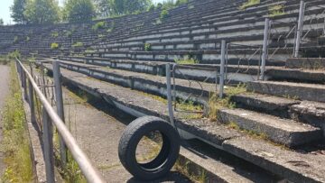 Stadionul ”Nada Florilor” din Fălticeni, o ruină