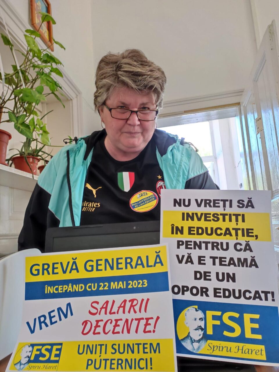 În prima zi de grevă, angajații din școli au stat în cancelarie