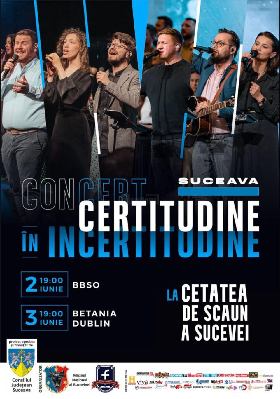 Primul festival de muzică religioasă neoprotestantă organizat în Cetatea de Scaun a Sucevei Primul festival de muzică religioasă neoprotestantă organizat în Cetatea de Scaun a Sucevei