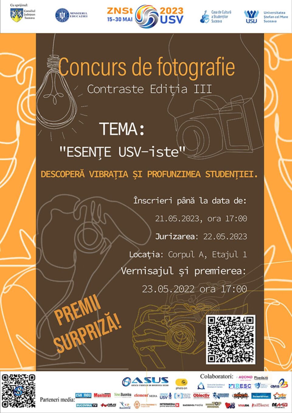 Concursul de fotografie „Contraste", ediția a III-a, vernisaj și premiere, la USV