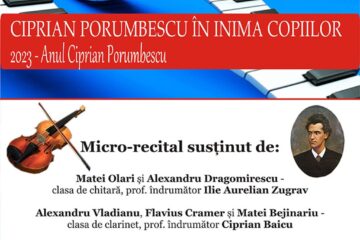 „Ciprian Porumbescu în inima copiilor”, miercuri, la Biblioteca Bucovinei
