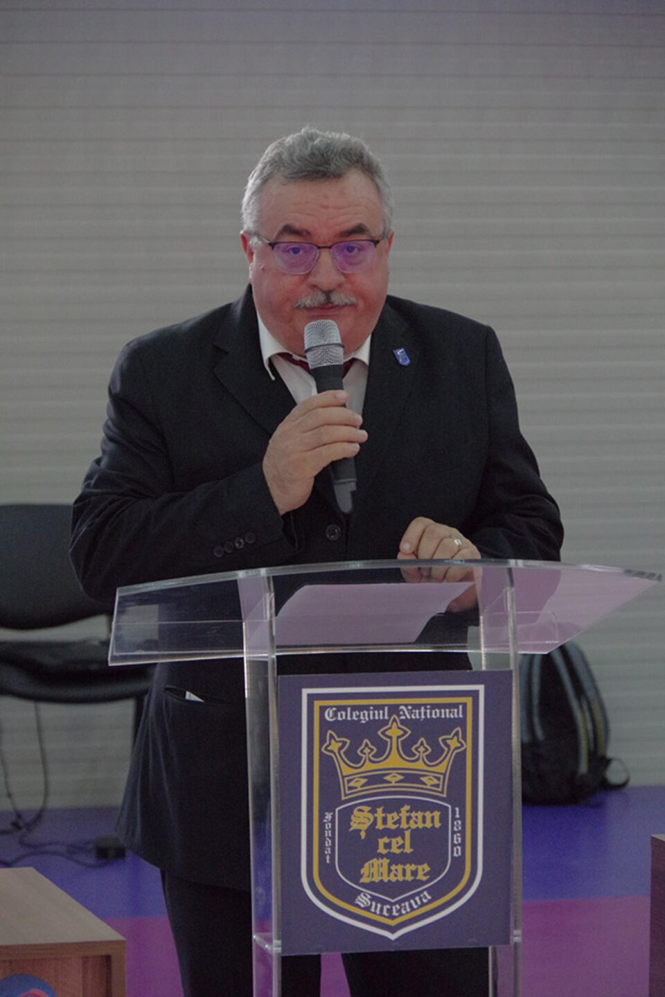 Dan Popescu, directorul Colegiului Național „Ștefan cel Mare” din Suceava