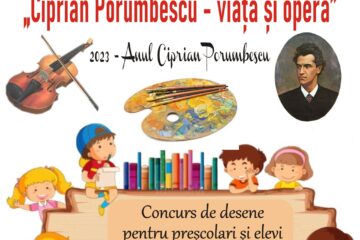 Concurs de desene „Ciprian Porumbescu – Viața și Opera”, organizat de Biblioteca Bucovinei