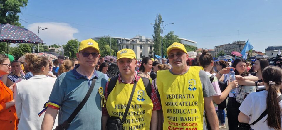 Sucevenii Traian Pădureț și Petru Gorea au participat la protestul de la București Sucevenii Traian Pădureț și Petru Gorea au participat la protestul de la București