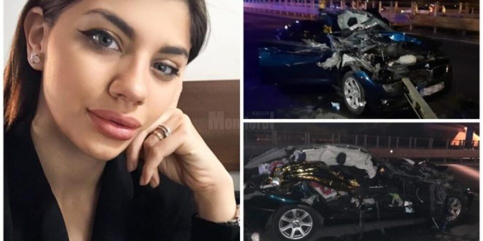 Avocata Diana Gușan care a murit în accidentul din august 2020 și cum arăta după impact mașina în care se afla. Foto clujust.ro Avocata Diana Gușan care a murit în accidentul din august 2020 și cum arăta după impact mașina în care se afla. Foto clujust.ro