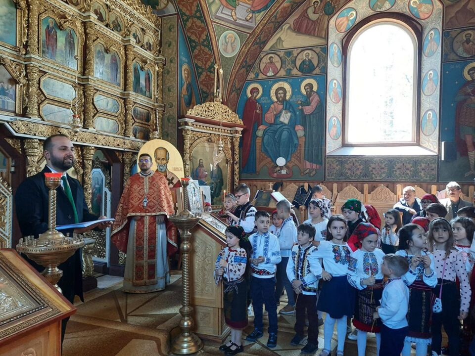 Activitate liturgică și misionar-catehetică, desfășurată în cadrul Proiectului Școala de Duminică, în Parohia Adormirea Maicii Domnului Dorna Arini