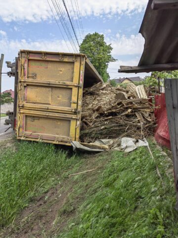 Accidentul a avut loc la Boroaia