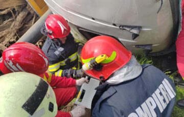 Accidentul a avut loc la Boroaia