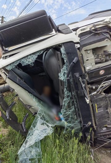 Accidentul a avut loc la Boroaia