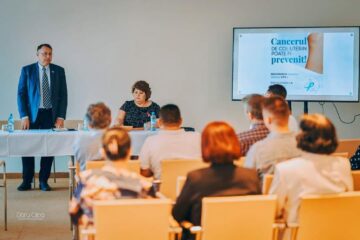 Eveniment organizat la Rădăuți pentru a marca „Săptămâna europeană de luptă împotriva cancerului”