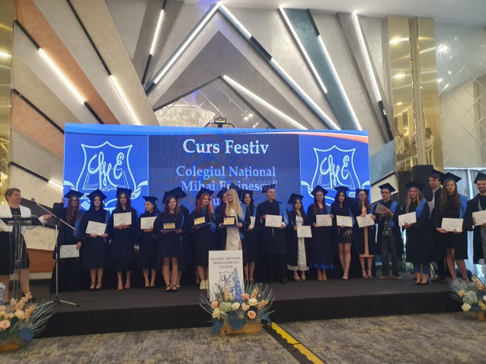Cursul festiv al absolvenților Colegiului Național „Mihai Eminescu”, promoția 2023