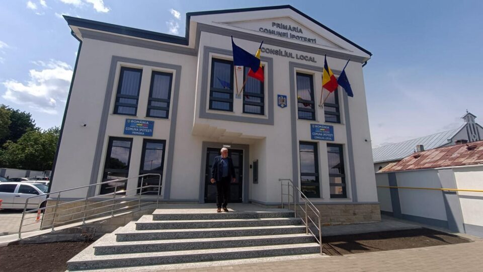 Noul sediul al Primăriei Ipotești