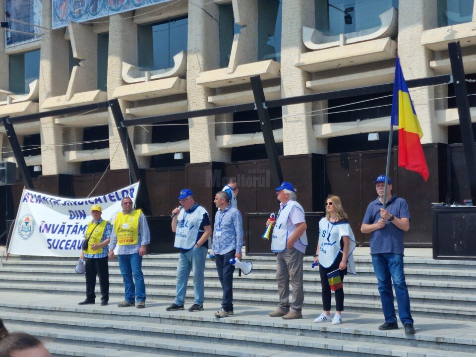 A treia zi de proteste în stradă la Suceava