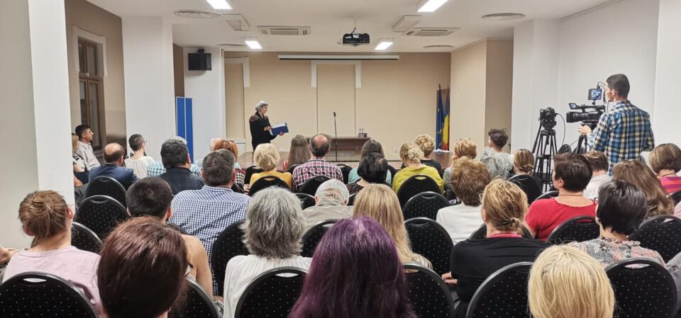 Maia Morgenstern a celebrat la Suceava, prin poezie, Ziua limbii și teatrului idiș