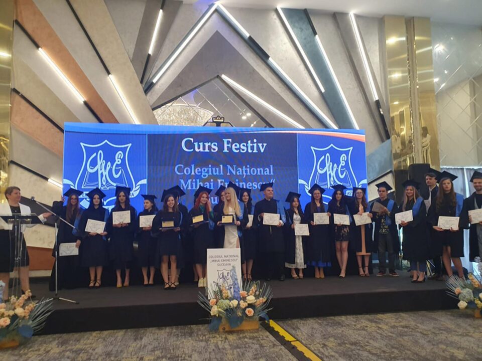 Cursul festiv al absolvenților Colegiului Național „Mihai Eminescu”, promoția 2023