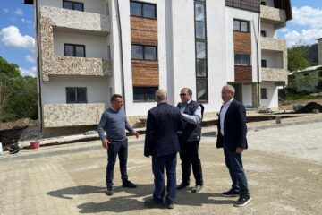 Gheorghe Flutur in vizita de lucru la Vatra Dornei