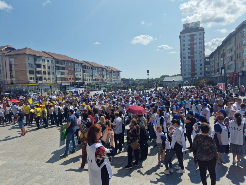 Protestul de marți, 30 mai, din centrul Sucevei