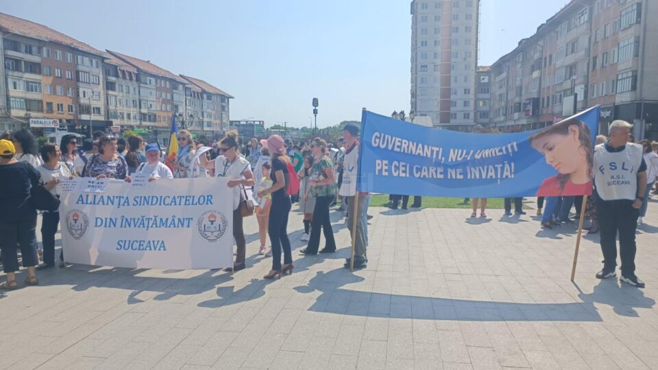 Protestul profesorilor