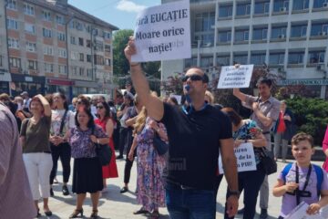 Protestul de marți, 30 mai, din centrul Sucevei