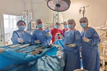 Echipa medicală care a participat la intervenție