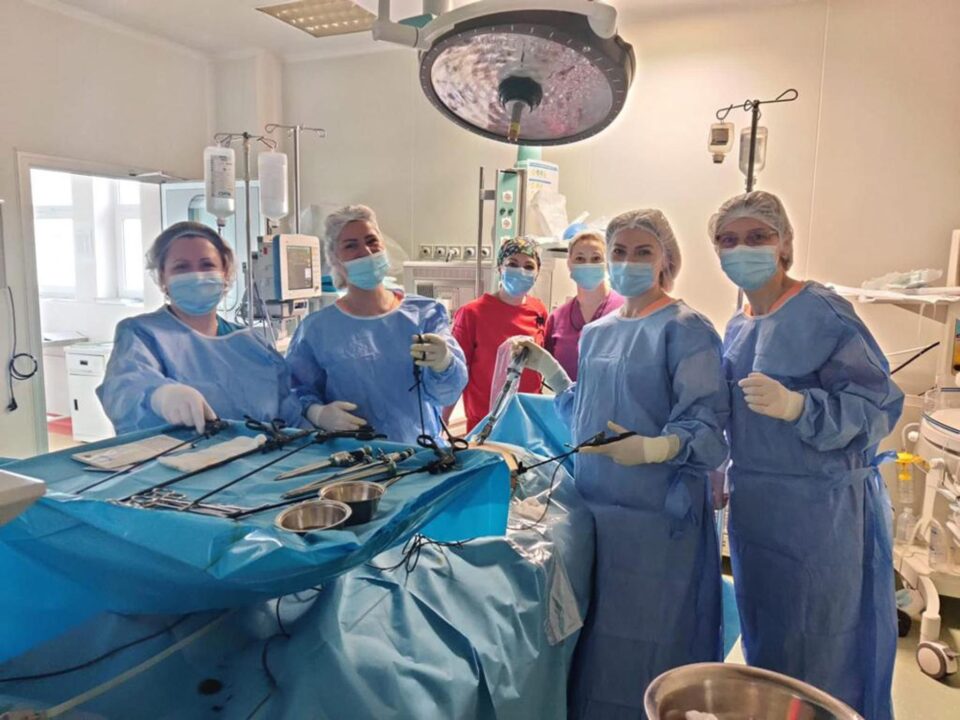 Echipa medicală care a participat la intervenție