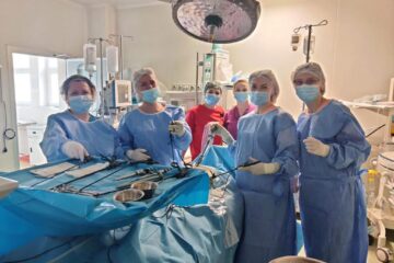 Echipa medicală care a participat la intervenție