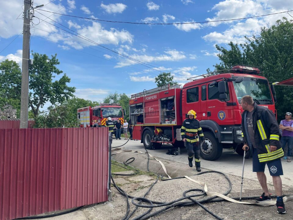 Intervenția pompierilor