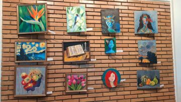 Zeci de copii și-au expus desenele la Galeria de Artă a USV, în cadrul acțiunii „Luna cireșelor”