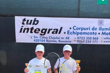 Patrick Toader Sasu si Robert Stefan Reiner au jucat finala turneului de la Bistrita