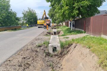 Imagini din aceste zile de pe șantierele deschise de Autotehnorom