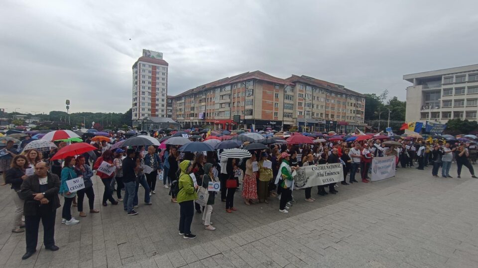Mitingul de miercuri, 7 iunie, al profesorilor suceveni