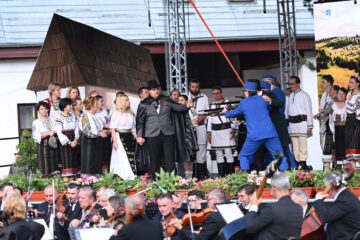 Momente din opereta ”Crai Nou”, la Stupca