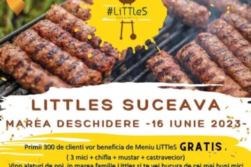 Se deschide „Littles” în parcarea Mathaus Suceava. Gust. Culoare. Pasiune