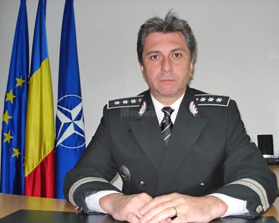 Comisarul-șef Ioan Nicușor Todiruț, fostul șef al IPJ Suceava