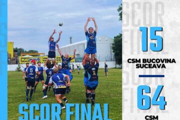 Rugby CSM Bucovina Suceava rezultat