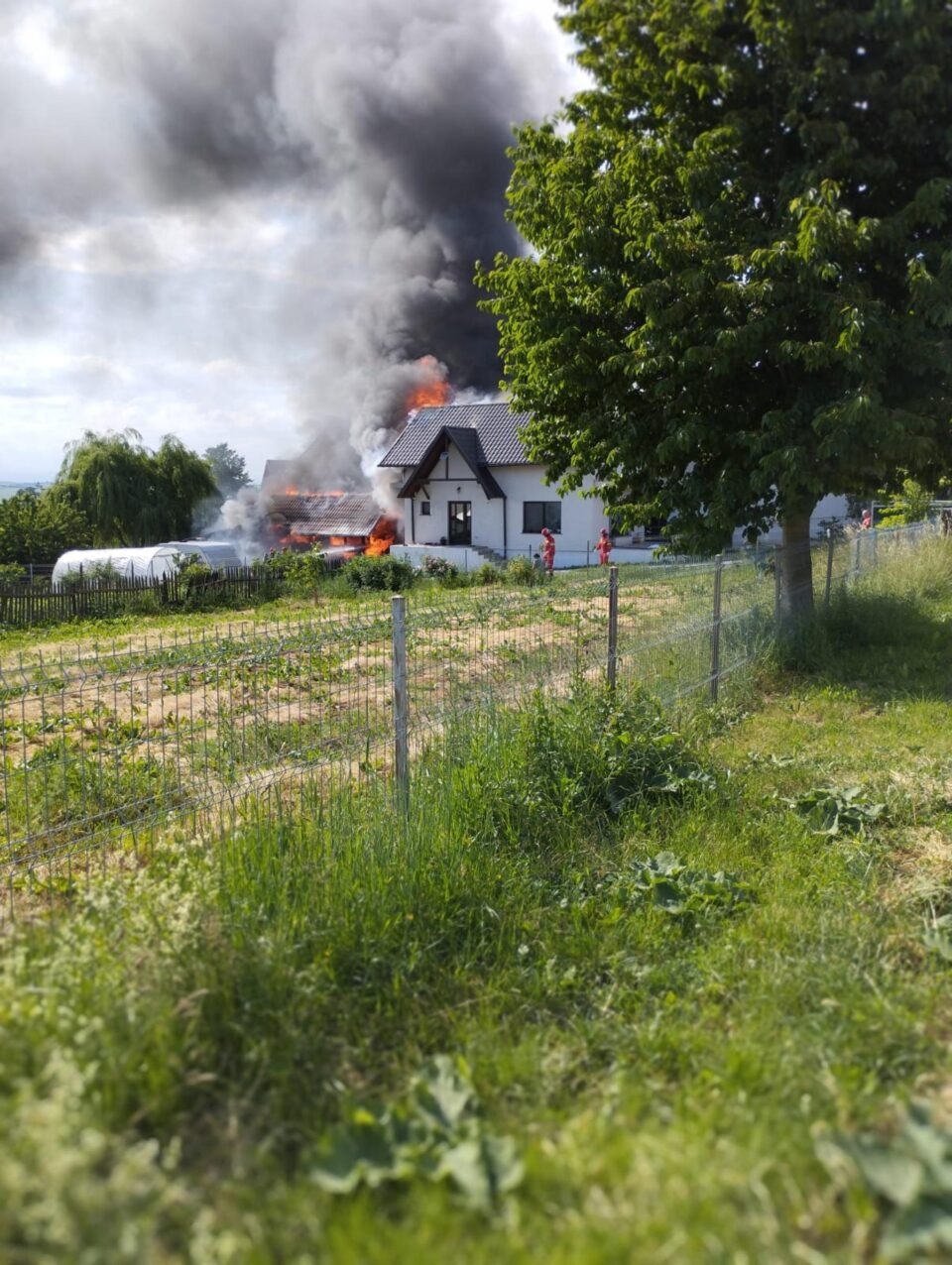 Incendiu la Sf. Ilie