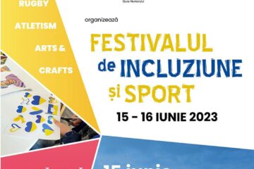 Festivalul de Incluziune și Sport, la Gura Humorului, cu muzică, activități sportive și arts&crafts