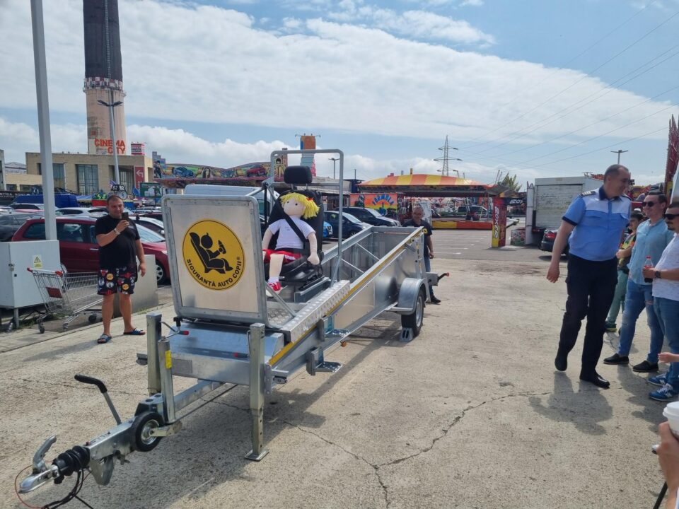 Acțiune de informare a importanței centurii de siguranță