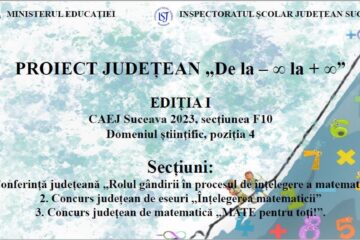 Proiect, editia I