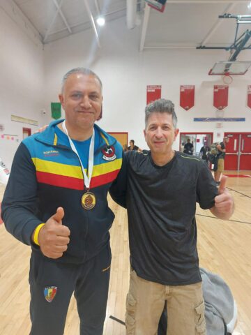Sensei George Crăciunescu, alături de președintele OIKKA