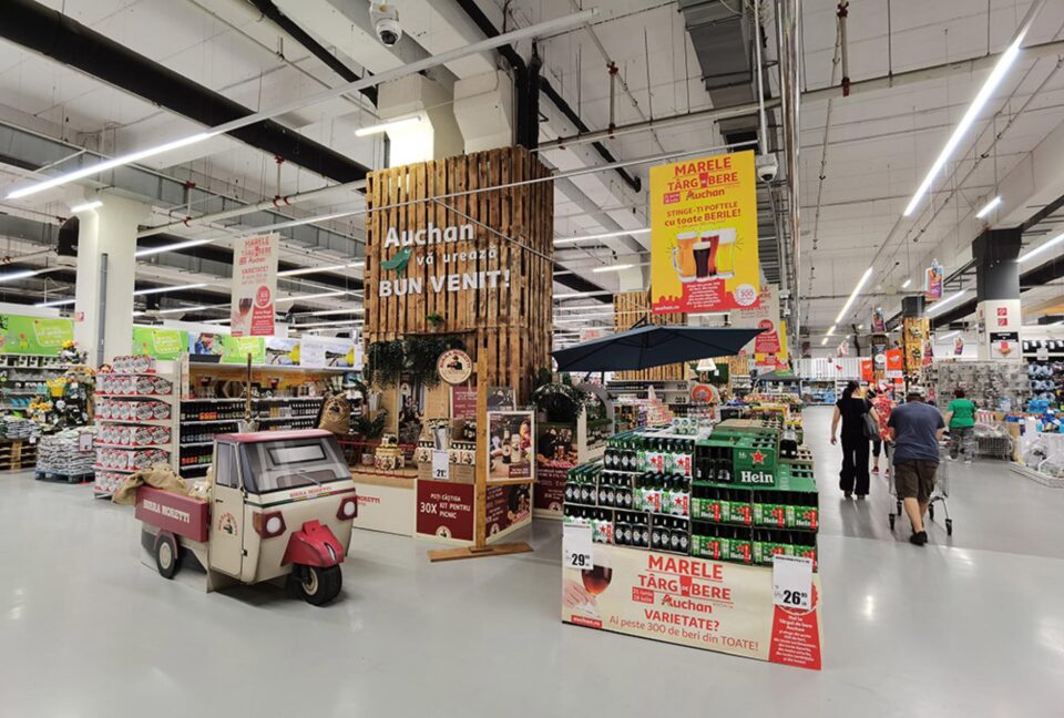 Târgul de bere Auchan, la ediția a 14-a, cu peste 300 de sortimente la raft