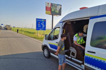 Acțiunea a vizat transportatorii de mărfuri și persoane