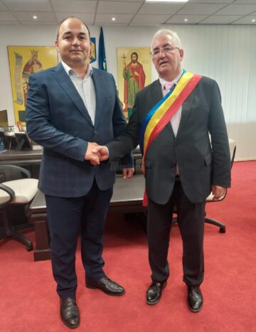 Delegațiile primăriilor partenere cu Suceava, primite de Ion Lungu la sediul municipalității