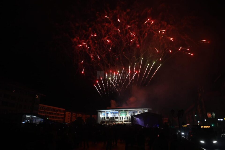 Un frumos foc de artificii a incheiat Zilele Sucevei 2023