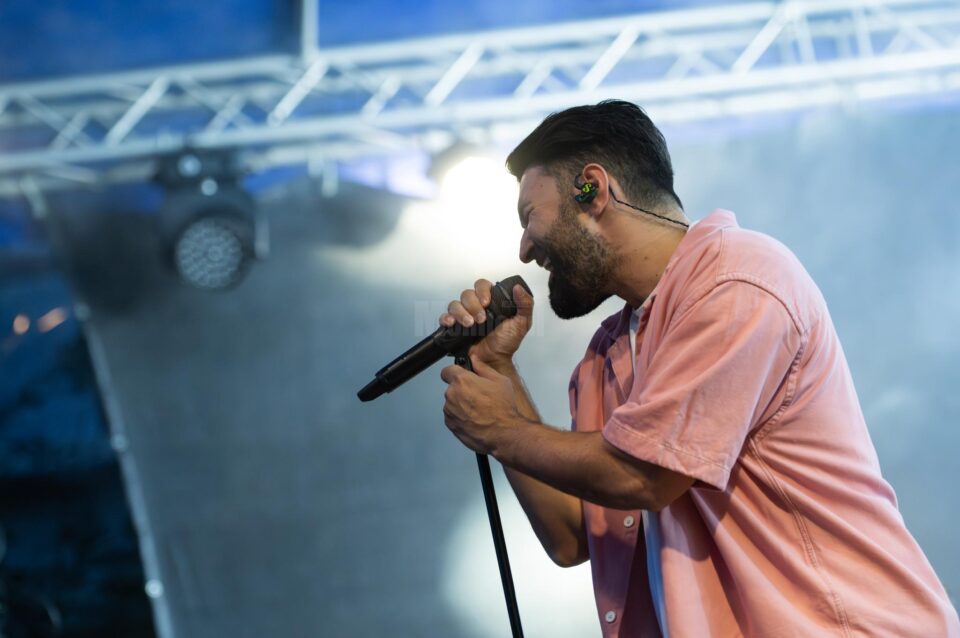 Concert Smiley, pe esplanada din fața universității