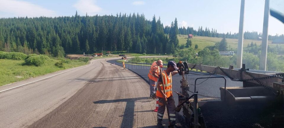 Lucrările din apropiere de limita dintre județele Suceava și Bistrița-Năsăud au inceput