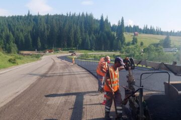 Lucrările din apropiere de limita dintre județe au început