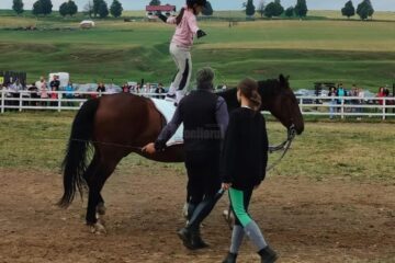 Câteva sute de suceveni au admirat spectacolul hipic de la Centrul de echitație Equestrian Dreams